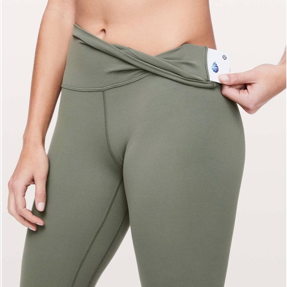 Lululemon grey sage set. Align pants(SOLD) - Picture 3 of 3